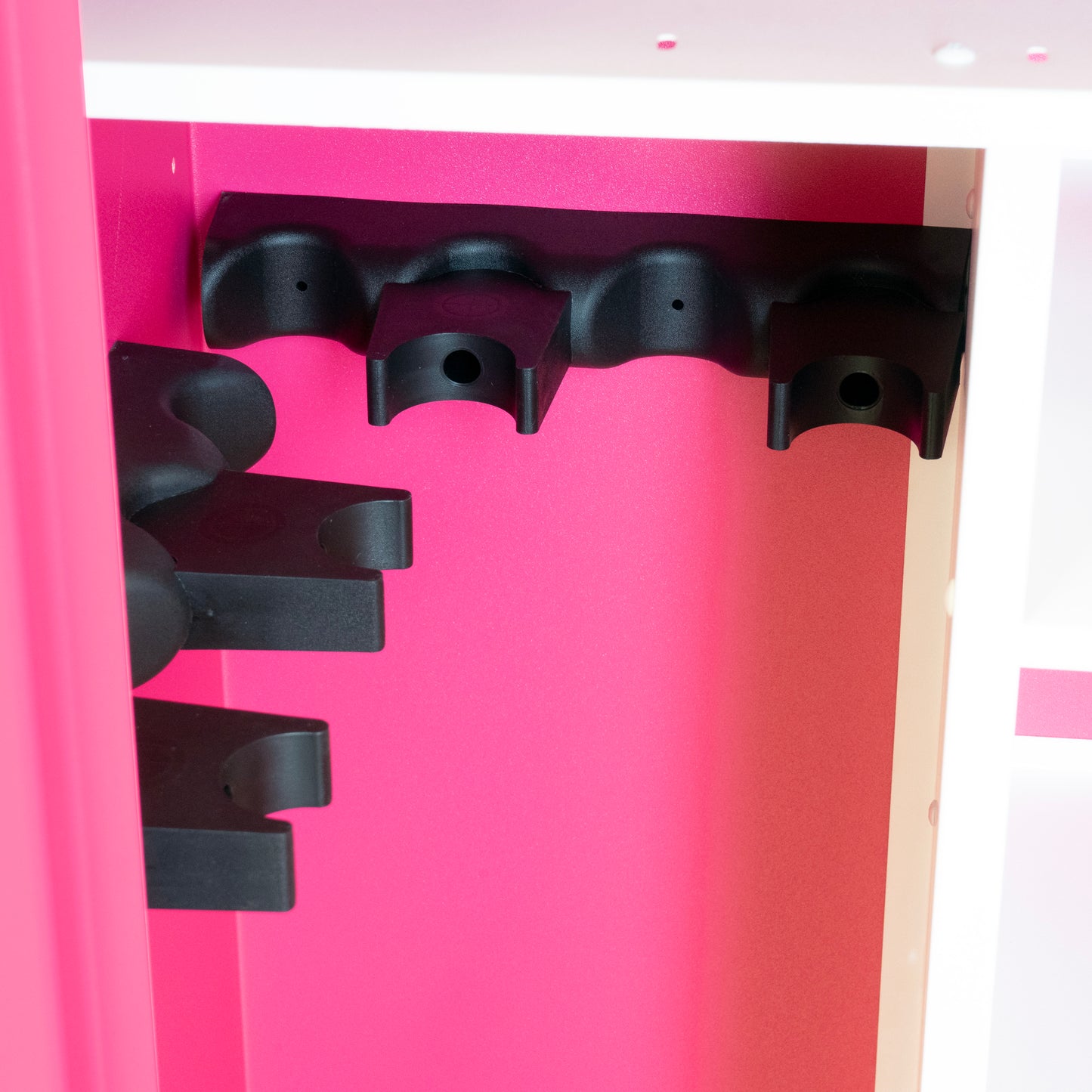 Stack-On 18-Gun Key Lock Welded-Steel Security Gun Cabinet - Pink